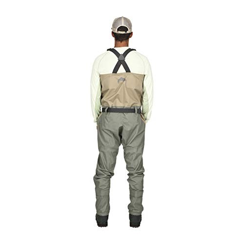 Simms Mens Tributary Stockingfoot Waterproof Chest Fishing Waders,...