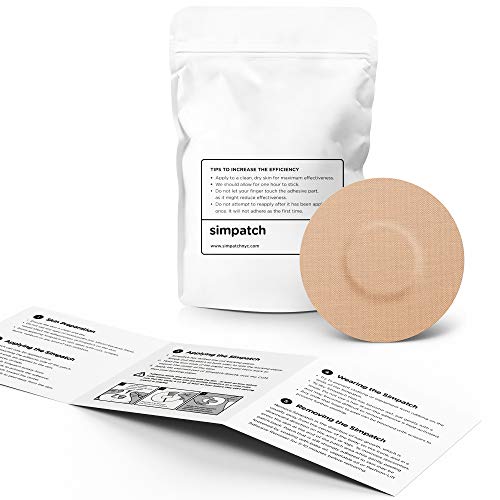 SIMPATCH – Adhesive Patch for Libre 25-Pack – Waterproof Adhesiv...