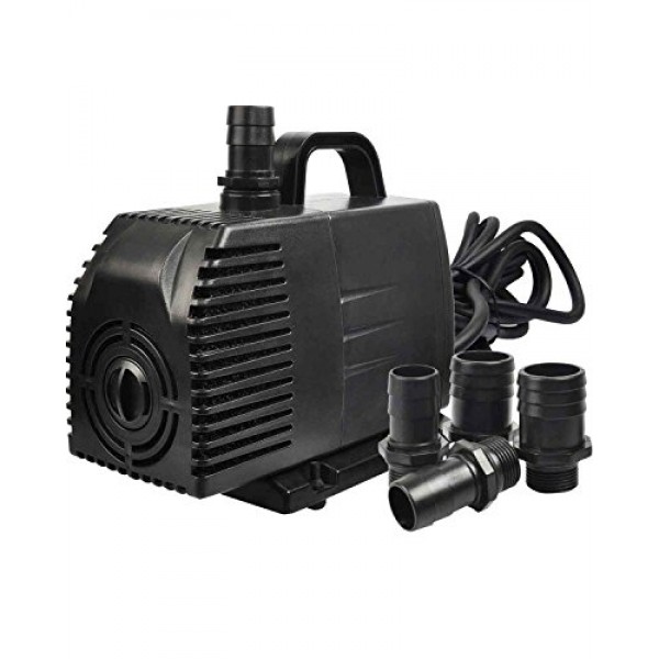 Simple Deluxe 1056 GPH Submersible Pump with 15 Cord, Water Pump ...