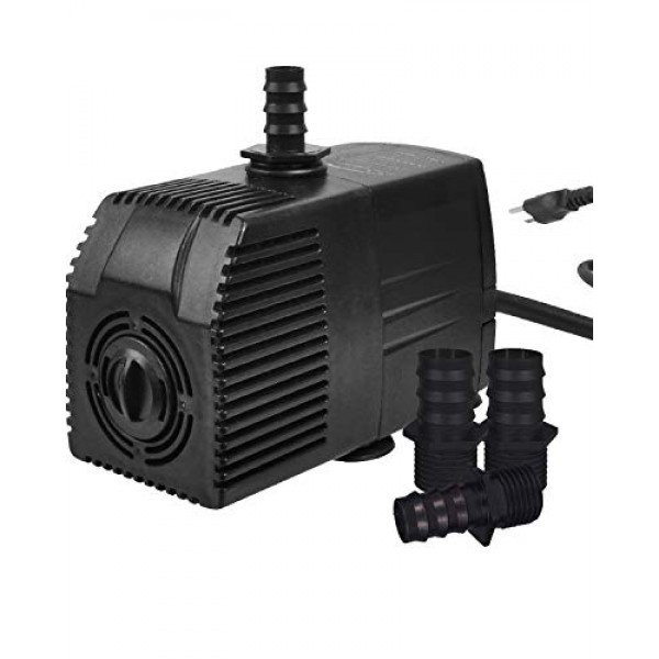 Simple Deluxe 400 GPH UL Listed Submersible Pump with 15 Cord, Wa...