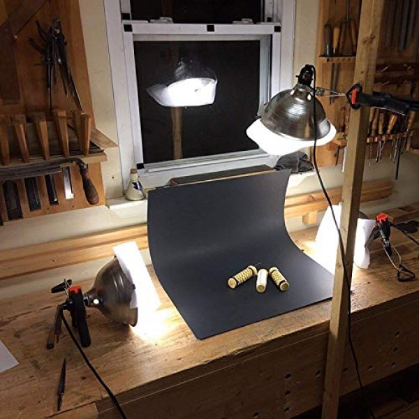 Simple Deluxe Clamp Lamp Light with 8.5 Inch Aluminum Reflector up...
