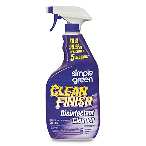 Simple Green Clean Finish Disinfectant Cleaner, 32 oz Bottle, Herb...