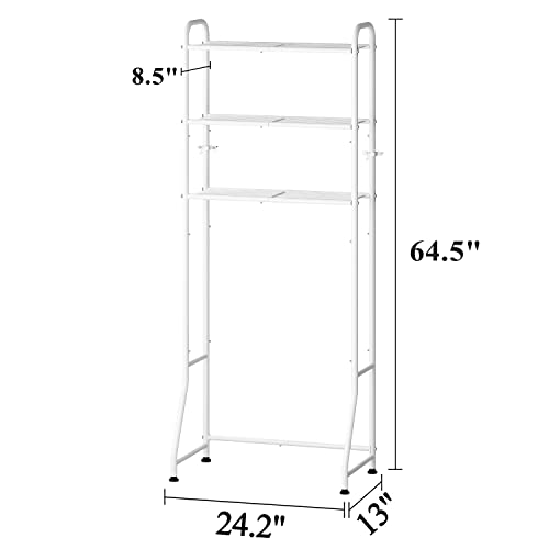 Simple Trending-3 Tier Shelf Bathroom Space Saver, Over The Toilet...
