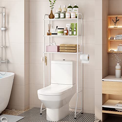 Simple Trending-3 Tier Shelf Bathroom Space Saver, Over The Toilet...