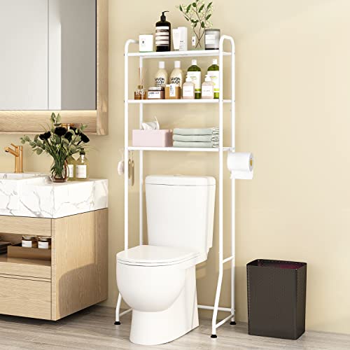Simple Trending-3 Tier Shelf Bathroom Space Saver, Over The Toilet...