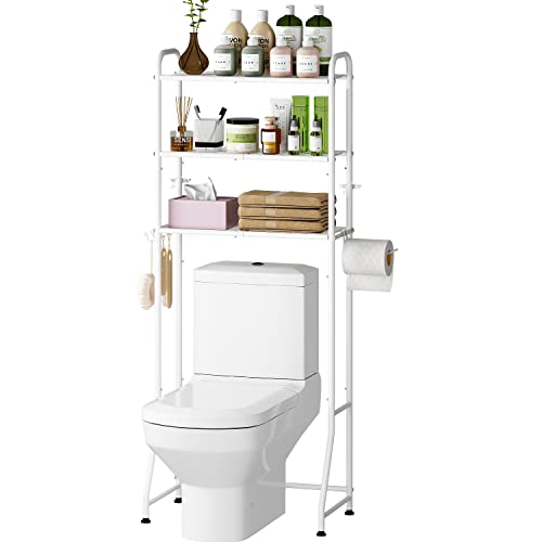 Simple Trending-3 Tier Shelf Bathroom Space Saver, Over The Toilet...