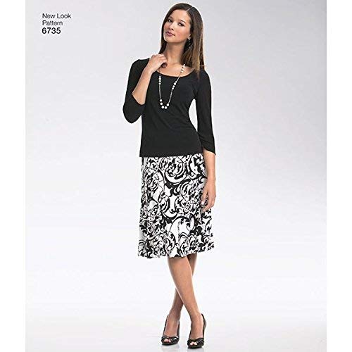 New Look Sewing Pattern 6735 Misses Separates, Size A 10-12-14-16...