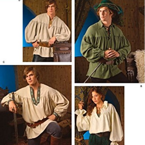 Simplicity 3519 Medieval Sewing Pattern for Men and Women by There...