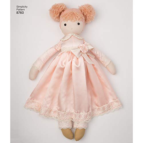 Simplicity CRAFTS Stuffed 25 Doll Toy Sewing Patterns for Kids by...