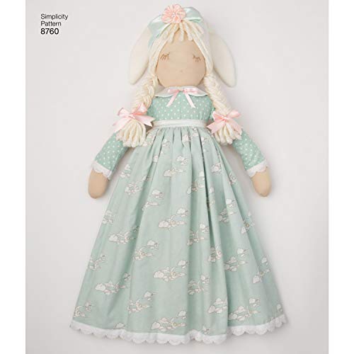 Simplicity CRAFTS Stuffed 25 Doll Toy Sewing Patterns for Kids by...