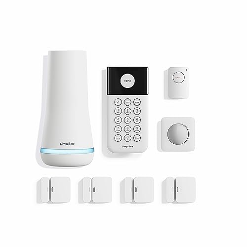 SimpliSafe 8 Piece Wireless Home Security System - Optional 24/7 P...