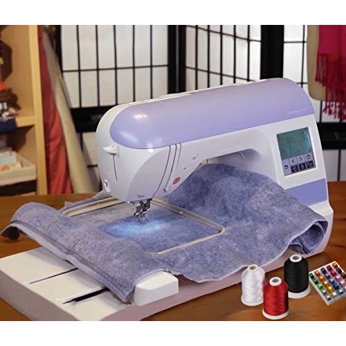 Simthread 63 Brother Colors Polyester Embroidery Machine Thread Ki...