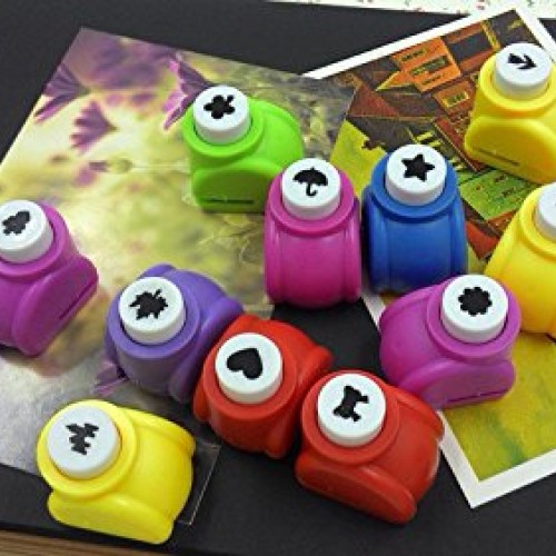 Since Paper Punch,Scrapbooking Punches 3 Pieces,Cute Multi-Pattern...