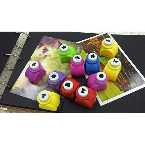Since Paper Punch,Scrapbooking Punches 3 Pieces,Cute Multi-Pattern...