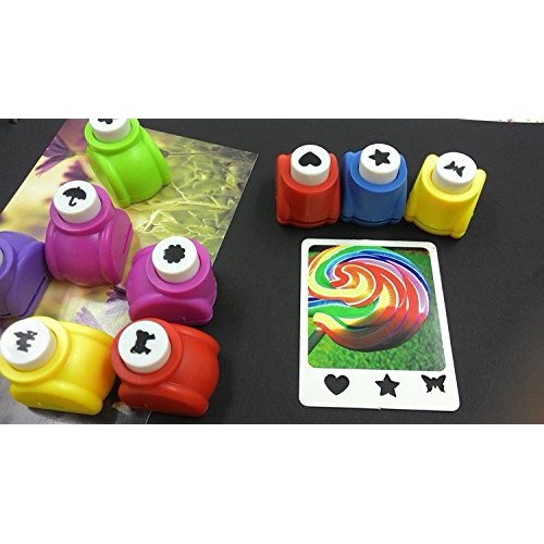 Since Paper Punch,Scrapbooking Punches 3 Pieces,Cute Multi-Pattern...