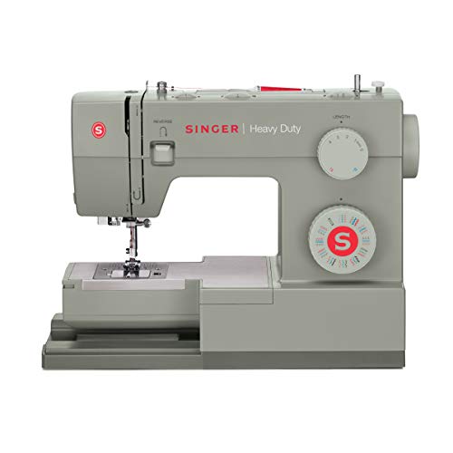 Singer Heavy Duty 4452 Sewing Machine With Accessories, 32 Built-...
