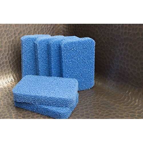 Sinkology SSCRUB-101-6 Breeze Non-Scratch and Odor Resistant Silic...