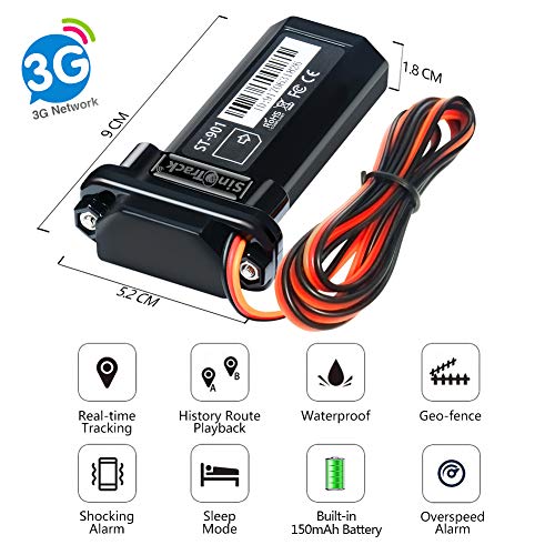 SINOTRACK ST-901W 3G Vehicle Car GPS Tracker, Mini Real Time GPS L...