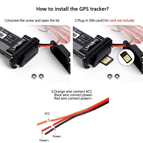 SINOTRACK ST-901W 3G Vehicle Car GPS Tracker, Mini Real Time GPS L...