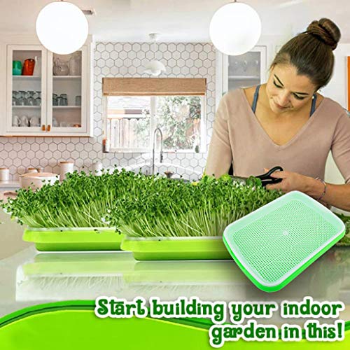 Sinzelimin Hydroponic Home Gardening System Seedling Tray Soilless...