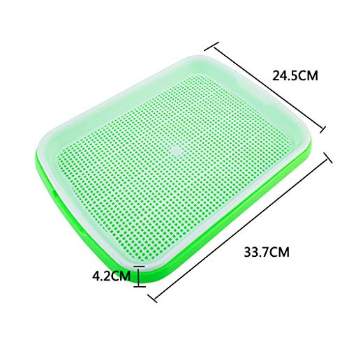 Sinzelimin Hydroponic Home Gardening System Seedling Tray Soilless...