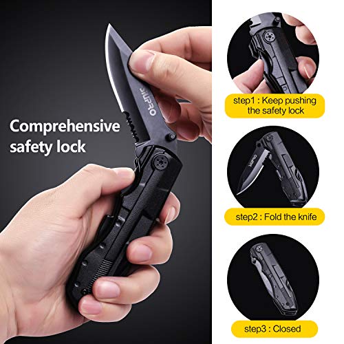 Multitool upgrade pocket knife,Multifunctional Multi Tool,Tactical...