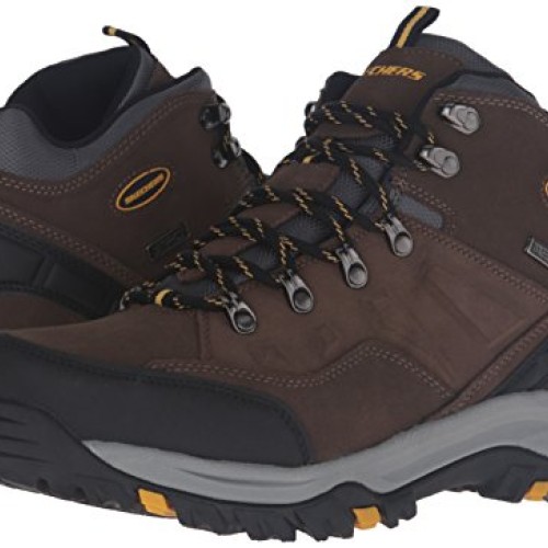 Skechers Men Relaxed Fit Relment - Pelmo Chukka Boot, Khaki Sue...