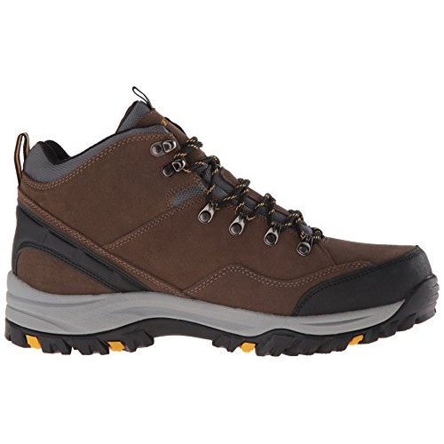 Skechers Men Relaxed Fit Relment - Pelmo Chukka Boot, Khaki Sue...
