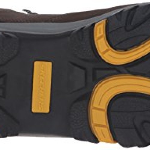 Skechers Men Relaxed Fit Relment - Pelmo Chukka Boot, Khaki Sue...