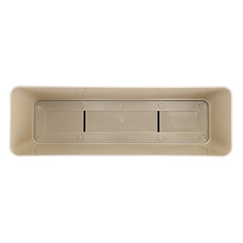 Skelang 12 Inch Plastic Rectangular Plant Pot, Watering Plant Cont...