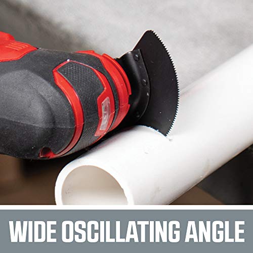 Skil 20V Oscillating Tool Kit with 32pcs Accessories, Includes 2.0...