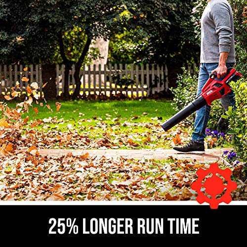SKIL BL4713-10 PWRCore 40 Brushless 40V Leaf Blower Kit Includes 2...