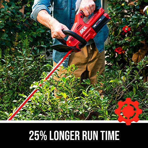 Skil HT4221-10 PWRCore 40 24” Brushless 40V Hedge Trimmer Kit Incl...
