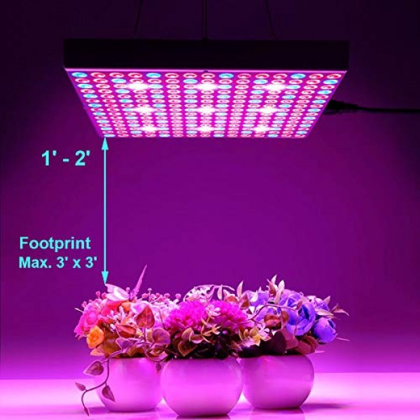 LED Grow Light, Plant Grow Lights for Indoor Plants Full Spectrum ...