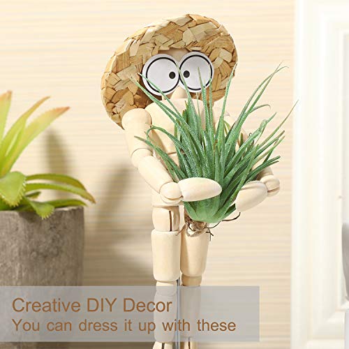 6 Sets Air Plant Holder Wooden Jointed Mannequin Tabletop Flexible...