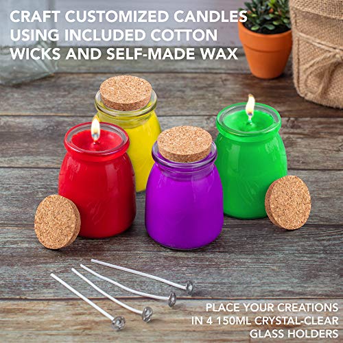 SkyMall Candle Making Kit, DIY Set for Making Candles, Includes Me...
