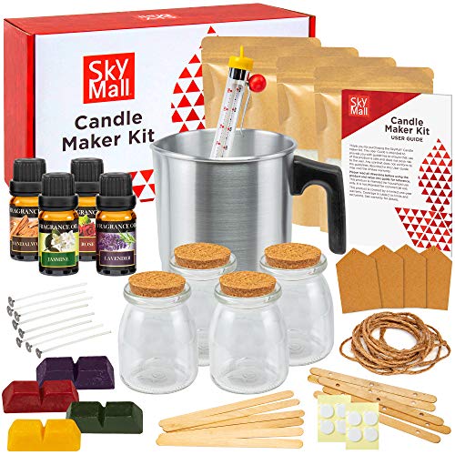 SkyMall Candle Making Kit, DIY Set for Making Candles, Includes Me...