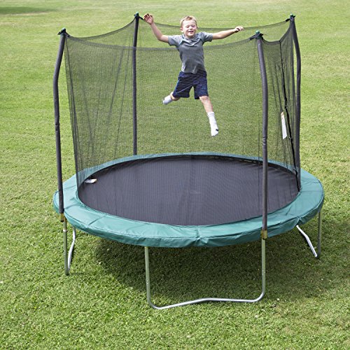 Skywalker Trampolines 10 -Foot Round Trampoline and Enclosure with...