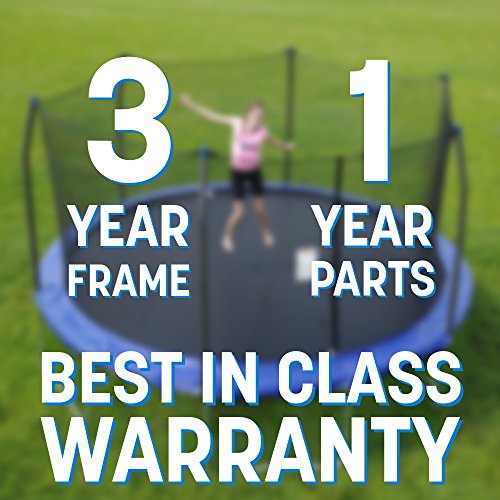 Skywalker Trampolines 15 Foot Jump N Dunk Round Trampoline with En...