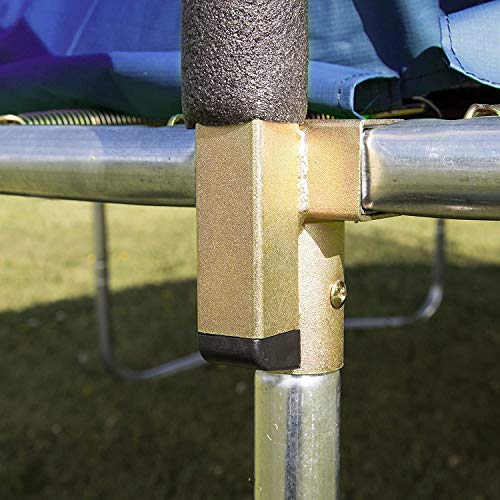 Skywalker Trampolines 8-Foot Jump N’ Dunk Trampoline with Safety E...