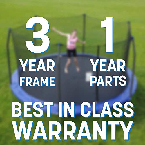 Skywalker Trampolines 8-Foot Jump N’ Dunk Trampoline with Safety E...