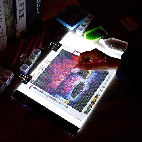 A4 Diamond Painting Led Light Pad Kits,Portable Led Tracing Light ...