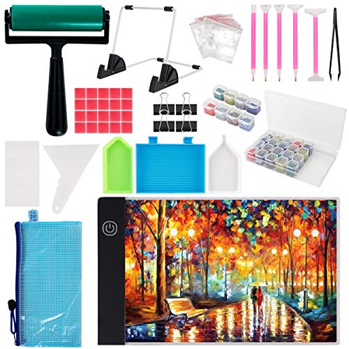 A4 Diamond Painting Led Light Pad Kits,Portable Led Tracing Light ...