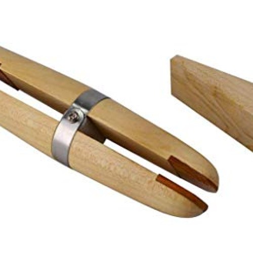 Wood Ring Clamp Holder, Wedge Jewelers Hand Tool, Stone Setting En...