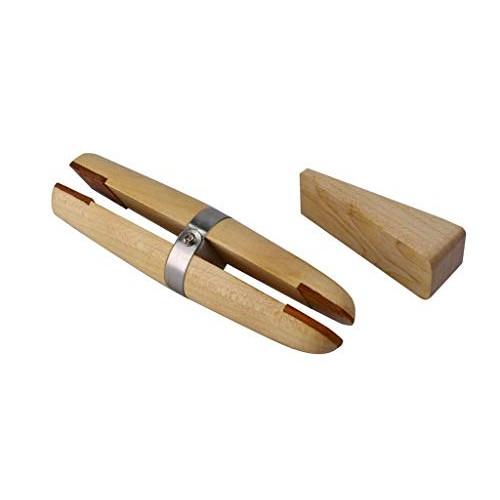 Wood Ring Clamp Holder, Wedge Jewelers Hand Tool, Stone Setting En...