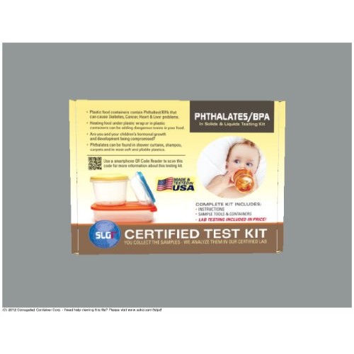 Schneider Labs Phthalates/BPA 1PK Test Kit 5 Business Days