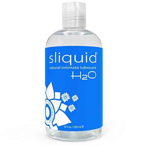Sliquid H2O Water Based Lube, Water Based Lubricant for Sex, Natur...