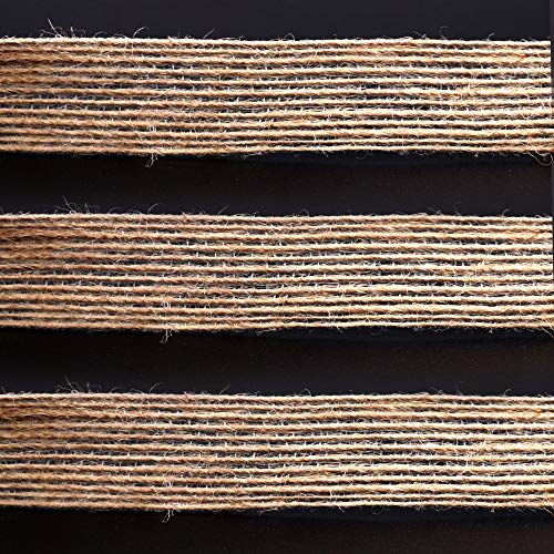 4 Rolls of Natural Burlap Fabric with Burlap Ribbon for Christmas ...
