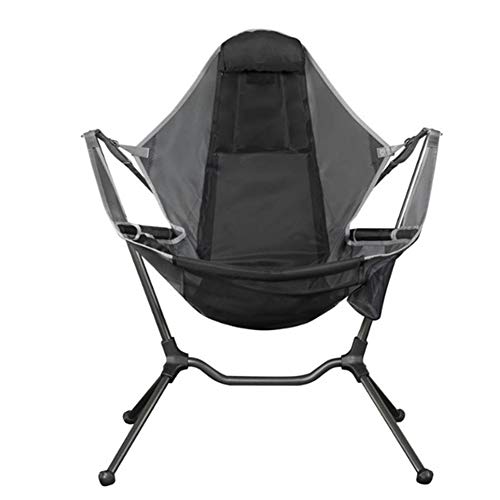 SMALL Portable Camping Chair, Heavy Duty Lumbar Back Supports 300 ...