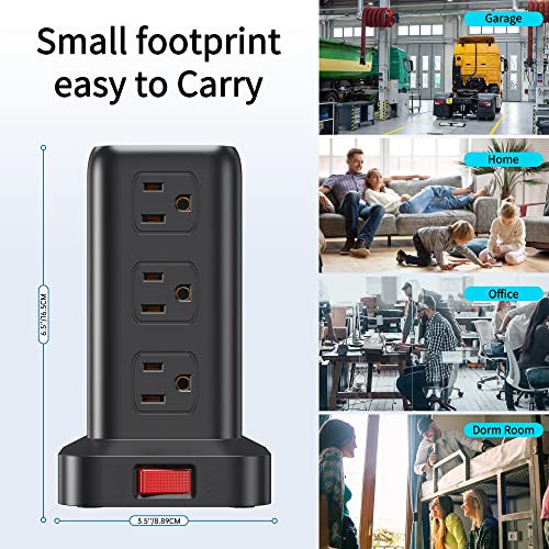 Extension Cord with Multiple Outlets, Surge Protector Power Strip ...